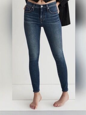 Madewell Mid-Rise Skinny Blue Jeans, Women’s Size 30 (32" waist)
